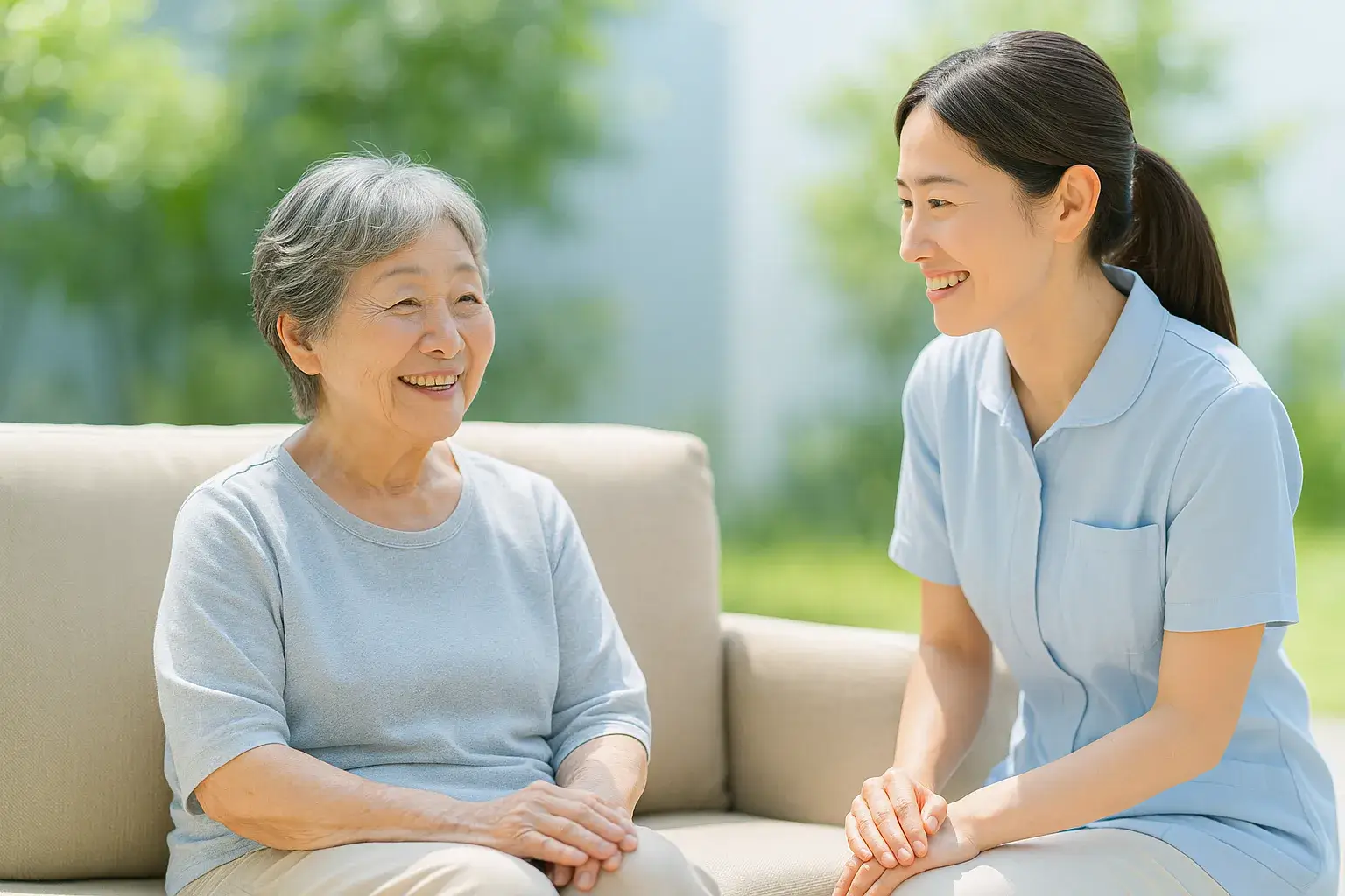 専門スタッフによる質の高いケア