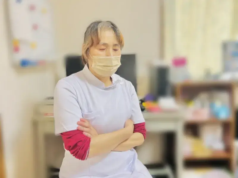 笑顔の院長 田中貴美子
